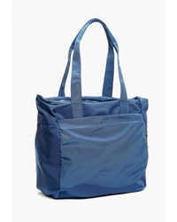 Синяя большая сумка из плотной ткани от Vita