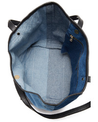 Синяя большая сумка от See by Chloe