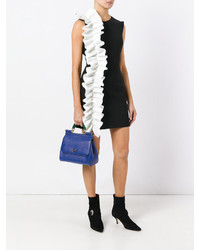 Синяя большая сумка от Dolce & Gabbana