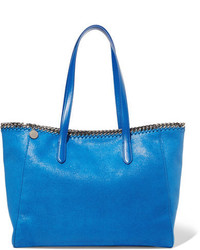 Синяя большая сумка от Stella McCartney