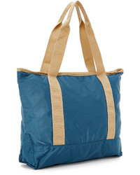 Синяя большая сумка от Bensimon