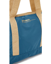 Синяя большая сумка от Bensimon