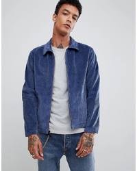 Мужская синяя вельветовая куртка-рубашка от LEVIS SKATEBOARDING