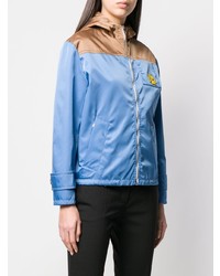 Женская синяя ветровка от Prada