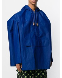 Мужская синяя ветровка от Walter Van Beirendonck