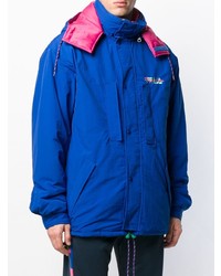 Мужская синяя ветровка от Fila