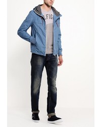 Мужская синяя ветровка от Tommy Hilfiger Denim