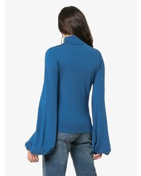 Женская синяя водолазка от Staud