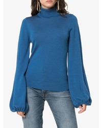 Женская синяя водолазка от Staud