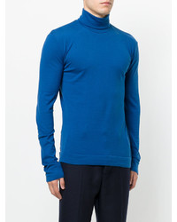 Мужская синяя водолазка от Calvin Klein