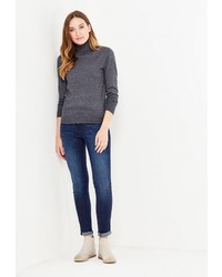 Женская синяя водолазка от Sela