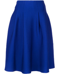 Синяя вязаная юбка от Le Ciel Bleu