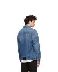 Мужская синяя джинсовая куртка от Alexander Wang