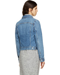 Женская синяя джинсовая куртка от Acne Studios