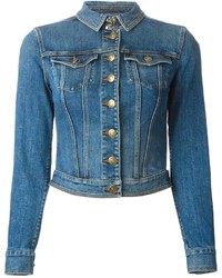 Женская синяя джинсовая куртка от Burberry
