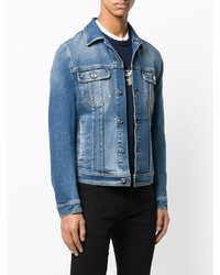 Мужская синяя джинсовая куртка от Dolce & Gabbana