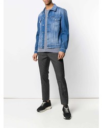 Мужская синяя джинсовая куртка от Closed