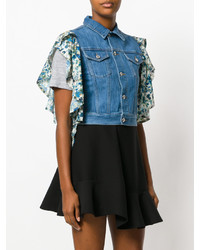 Женская синяя джинсовая куртка от Diesel