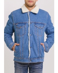 Мужская синяя джинсовая куртка от Dasti