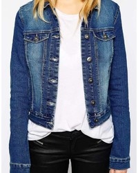 Женская синяя джинсовая куртка от Vero Moda
