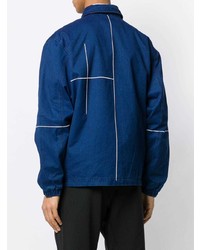 Мужская синяя джинсовая куртка от adidas