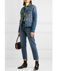 Женская синяя джинсовая куртка от Off-White