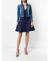 Женская синяя джинсовая куртка от Dsquared2