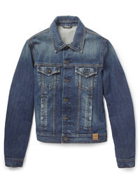 Мужская синяя джинсовая куртка от Dolce & Gabbana