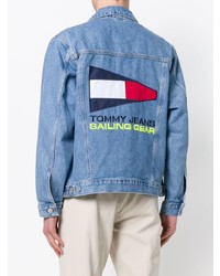 Мужская синяя джинсовая куртка от Tommy Jeans