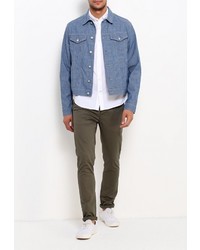 Мужская синяя джинсовая куртка от Gap