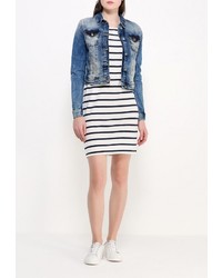 Женская синяя джинсовая куртка от Ichi