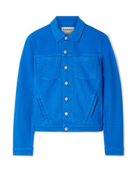 Женская синяя джинсовая куртка от L'Agence