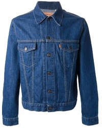 Мужская синяя джинсовая куртка от Levi's