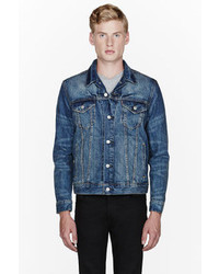 Мужская синяя джинсовая куртка от Levi's