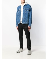 Мужская синяя джинсовая куртка от Ih Nom Uh Nit