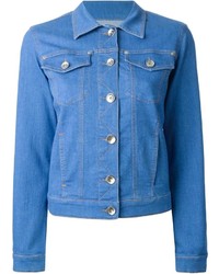 Женская синяя джинсовая куртка от Love Moschino
