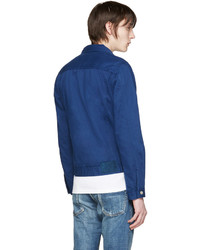 Мужская синяя джинсовая куртка от VISVIM