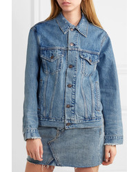 Женская синяя джинсовая куртка от RE/DONE