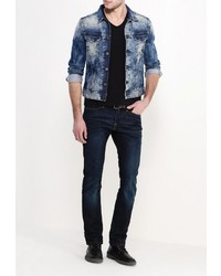 Мужская синяя джинсовая куртка от Replay