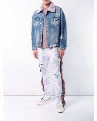 Мужская синяя джинсовая куртка от Alchemist