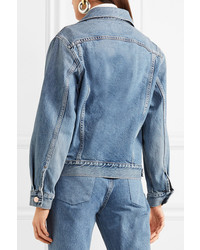 Женская синяя джинсовая куртка от Goldsign