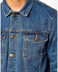 Мужская синяя джинсовая куртка от Cheap Monday