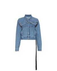 Женская синяя джинсовая куртка от Unravel Project