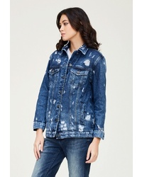 Женская синяя джинсовая куртка от Whitney