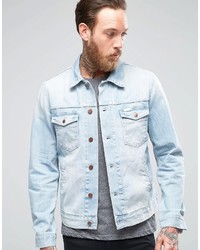 Мужская синяя джинсовая куртка от Wrangler