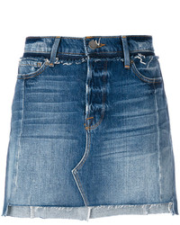 Синяя джинсовая мини-юбка от Frame