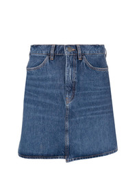 Синяя джинсовая мини-юбка от MiH Jeans