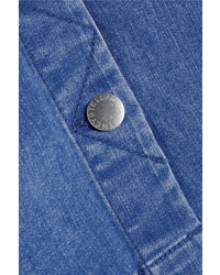 Синяя джинсовая мини-юбка от Stella McCartney