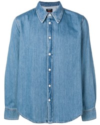 Мужская синяя джинсовая рубашка от Calvin Klein 205W39nyc
