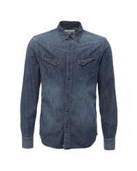 Мужская синяя джинсовая рубашка от Denim &amp; Supply Ralph Lauren